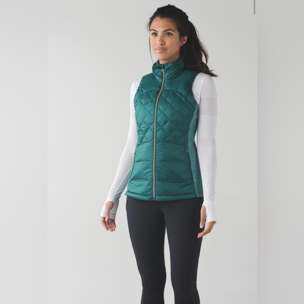 Lululemon down for a run vest
